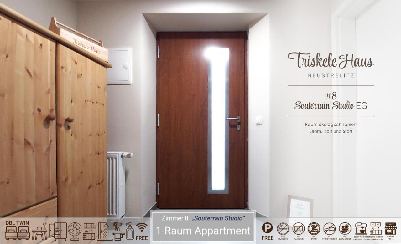 Triskele Haus - Oekologisches Gaestehaus Der Heilstaette Strelitz นอยชเตรลิทซ์ ภายนอก รูปภาพ